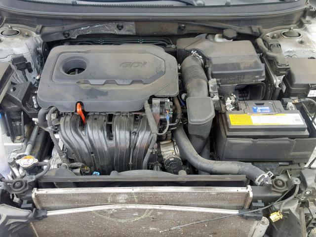 5NPE34AF7GH404904 - 2016 HYUNDAI SONATA SPO SILVER photo 7