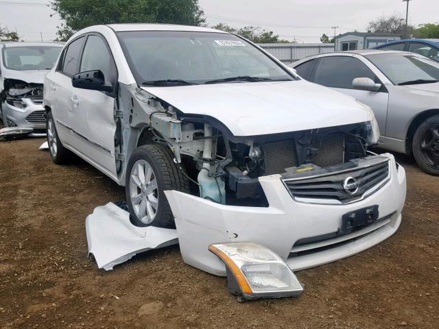 3N1AB6AP8BL666173 - 2011 NISSAN SENTRA 2.0 WHITE photo 1