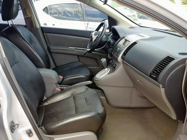 3N1AB61E59L672618 - 2009 NISSAN SENTRA 2.0 SILVER photo 5