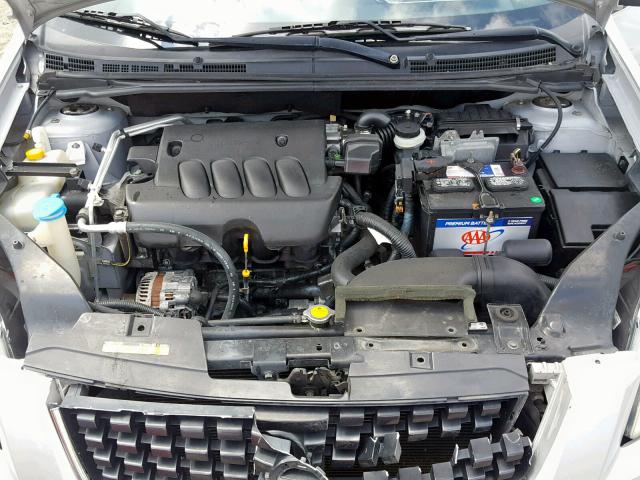 3N1AB61E59L672618 - 2009 NISSAN SENTRA 2.0 SILVER photo 7