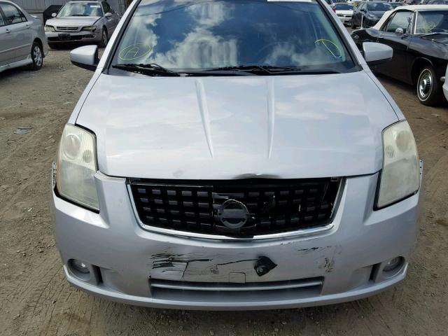 3N1AB61E59L672618 - 2009 NISSAN SENTRA 2.0 SILVER photo 9