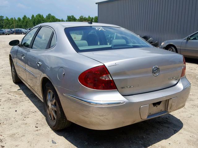 2G4WD582171138545 - 2007 BUICK LACROSSE C SILVER photo 3