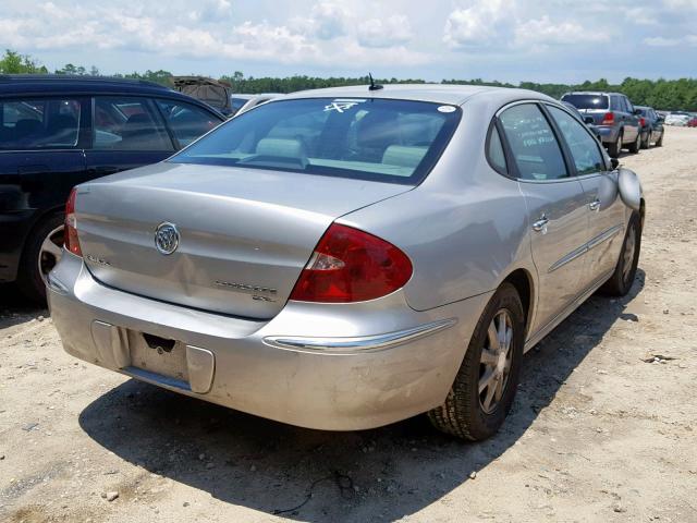 2G4WD582171138545 - 2007 BUICK LACROSSE C SILVER photo 4