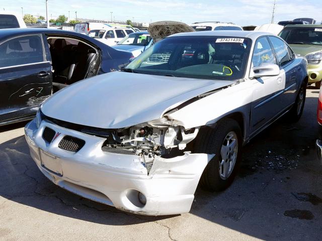 1G2WK52J83F150628 - 2003 PONTIAC GRAND PRIX SILVER photo 2