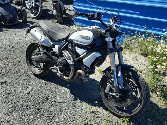 ZDMKAFCP1JB001086 - 2018 DUCATI SCRAMBLER BLACK photo 1