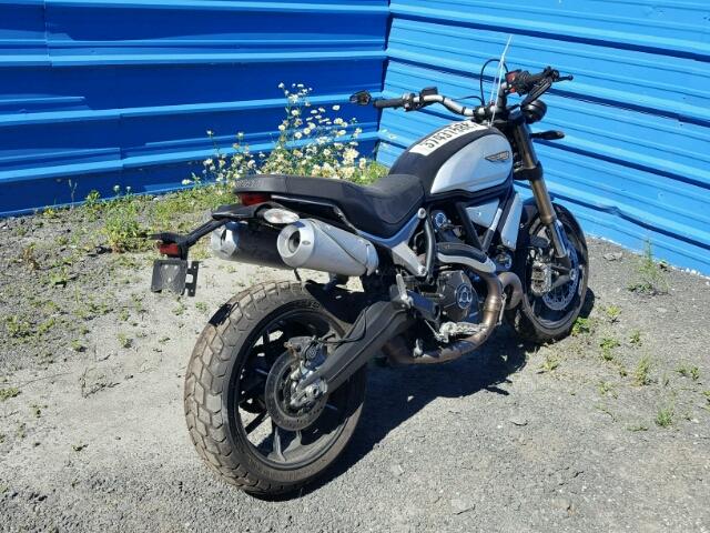 ZDMKAFCP1JB001086 - 2018 DUCATI SCRAMBLER BLACK photo 4