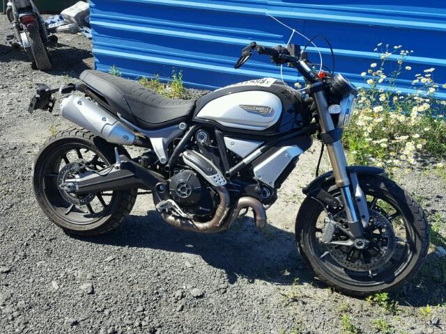 ZDMKAFCP1JB001086 - 2018 DUCATI SCRAMBLER BLACK photo 9