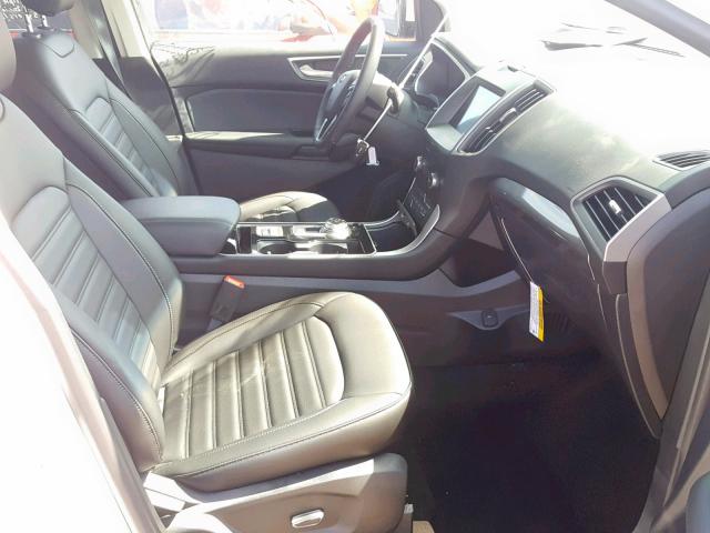 2FMPK3J9XKBC03479 - 2019 FORD EDGE SEL WHITE photo 5