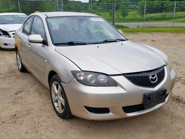 JM1BK12FX61400662 - 2006 MAZDA 3 I TAN photo 1