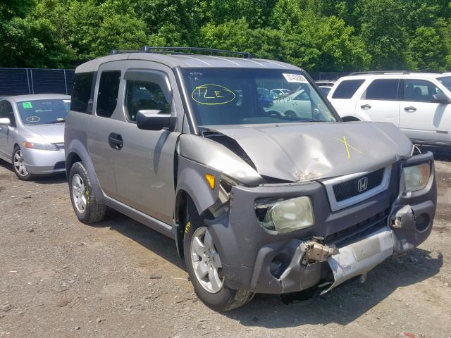 5J6YH28583L021344 - 2003 HONDA ELEMENT EX SILVER photo 1