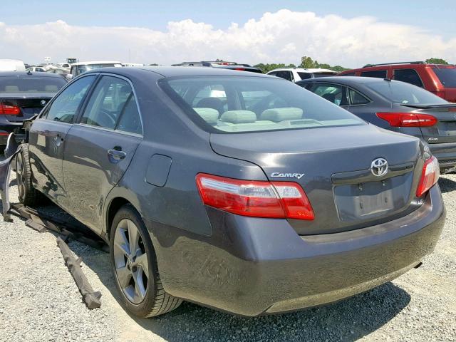 4T1BE46K87U658769 - 2007 TOYOTA CAMRY NEW CHARCOAL photo 3