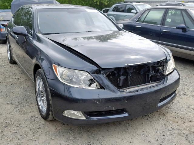 JTHGL46F675015655 - 2007 LEXUS LS 460L BLACK photo 1