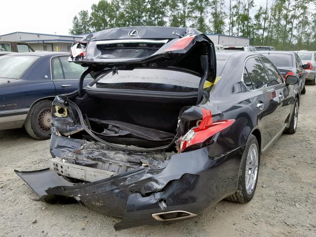 JTHGL46F675015655 - 2007 LEXUS LS 460L BLACK photo 4