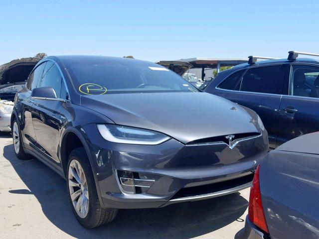 5YJXCBE25GF016802 - 2016 TESLA MODEL X GRAY photo 1