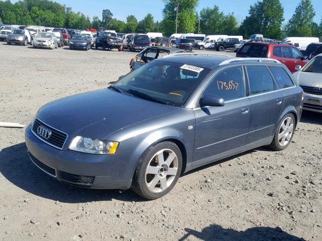 WAUVT68E82A274539 - 2002 AUDI A4 3.0 AVA GRAY photo 2