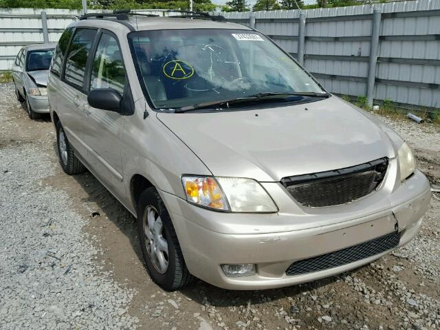 JM3LW28Y310166197 - 2001 MAZDA MPV WAGON CREAM photo 1