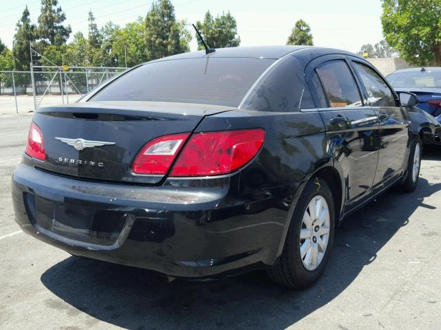 1C3CC4FB9AN213378 - 2010 CHRYSLER SEBRING TO BLACK photo 4