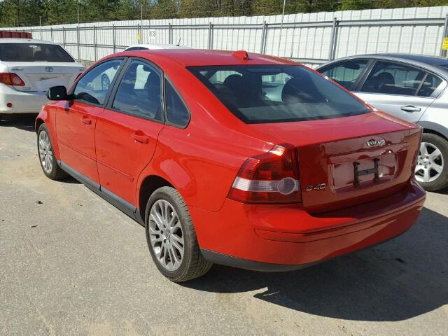 YV1MS382172313828 - 2007 VOLVO S40 2.4I RED photo 3