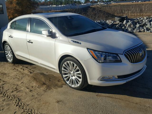 1G4GF5G39EF123032 - 2014 BUICK LACROSSE T WHITE photo 1