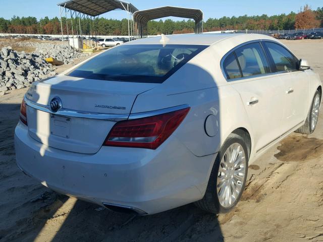 1G4GF5G39EF123032 - 2014 BUICK LACROSSE T WHITE photo 4