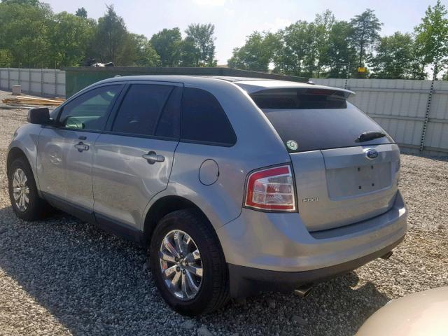 2FMDK49C07BA84602 - 2007 FORD EDGE SEL P SILVER photo 3