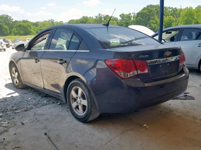 1G1PC5SB1E7441533 - 2014 CHEVROLET CRUZE LT GRAY photo 3