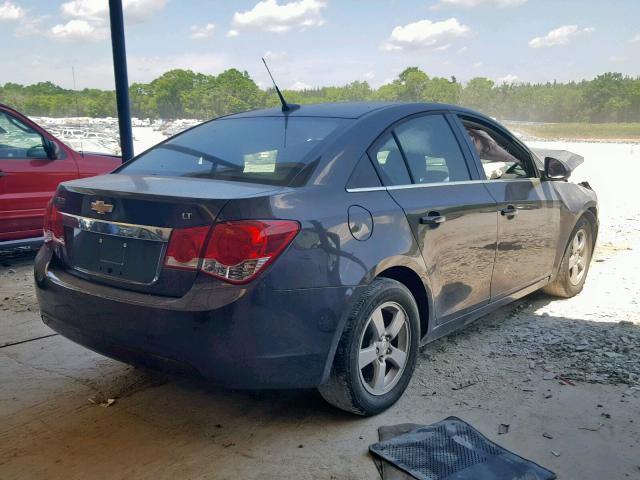 1G1PC5SB1E7441533 - 2014 CHEVROLET CRUZE LT GRAY photo 4