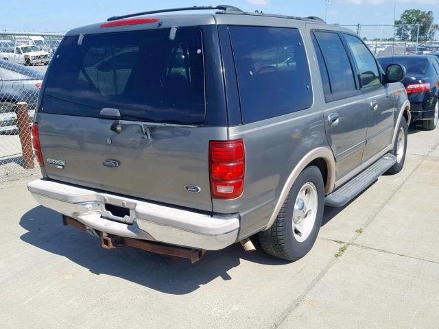 1FMPU18L0XLB99871 - 1999 FORD EXPEDITION GREEN photo 4