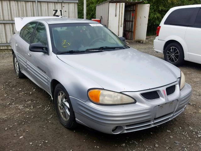 1G2NF52T01M586349 - 2001 PONTIAC GRAND AM S SILVER photo 1