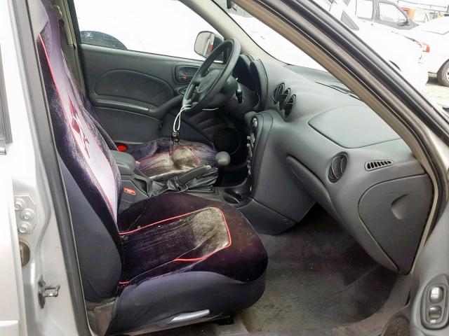 1G2NF52T01M586349 - 2001 PONTIAC GRAND AM S SILVER photo 5