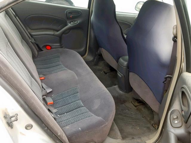 1G2NF52T01M586349 - 2001 PONTIAC GRAND AM S SILVER photo 6