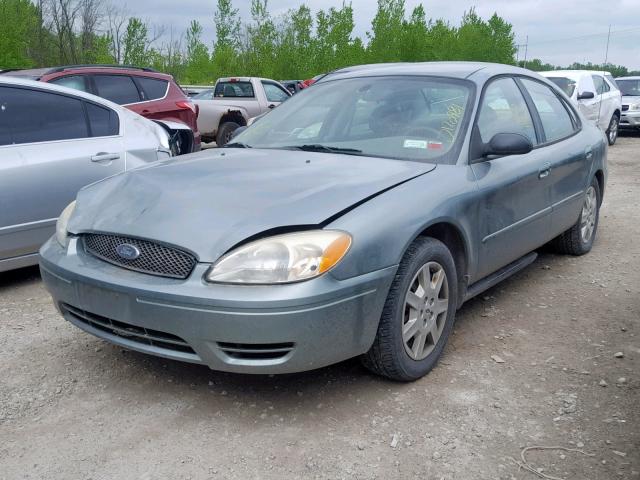 1FAFP53U15A197091 - 2005 FORD TAURUS SE GREEN photo 2