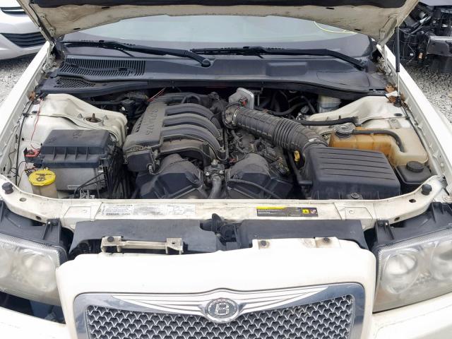 2C3JA43R15H599761 - 2005 CHRYSLER 300 WHITE photo 7