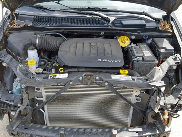 2C4RDGBG1JR161821 - 2018 DODGE GRAND CARA GRAY photo 7