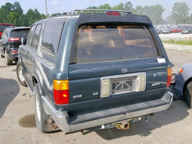 JT3VN39W8S0187608 - 1995 TOYOTA 4RUNNER VN GREEN photo 3