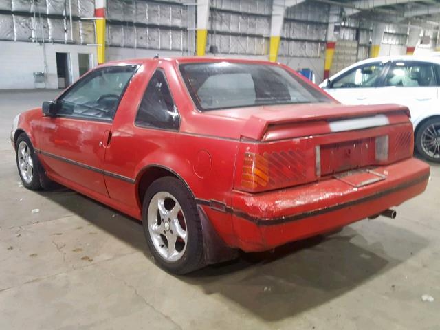 JN1CN34S1JM017060 - 1988 NISSAN PULSAR NX RED photo 3