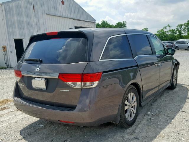 5FNRL5H38GB005162 - 2016 HONDA ODYSSEY SE CHARCOAL photo 4