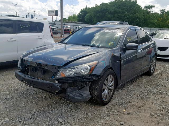 1HGCP3F87CA029731 - 2012 HONDA ACCORD EXL GRAY photo 2