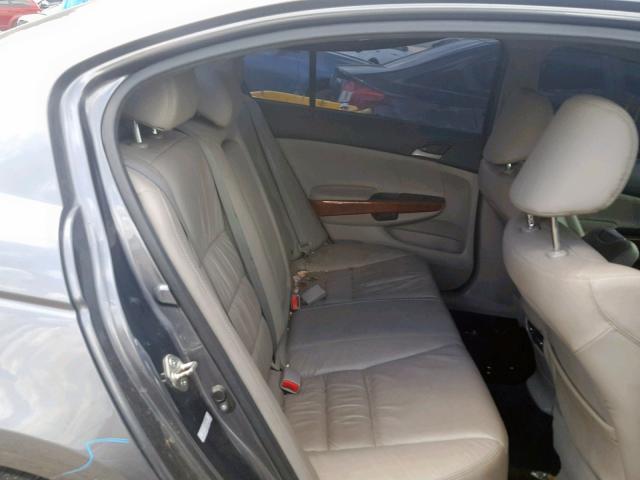 1HGCP3F87CA029731 - 2012 HONDA ACCORD EXL GRAY photo 6