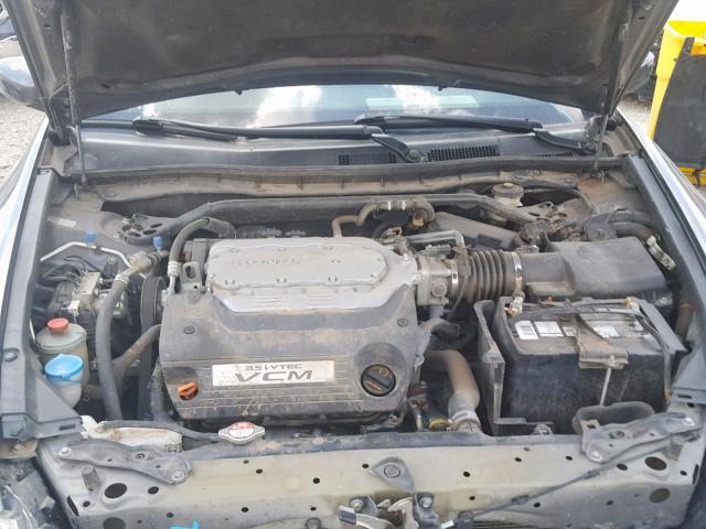 1HGCP3F87CA029731 - 2012 HONDA ACCORD EXL GRAY photo 7