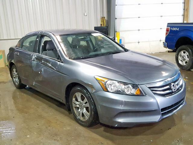 1HGCP2F46CA125907 - 2012 HONDA ACCORD LXP GRAY photo 1