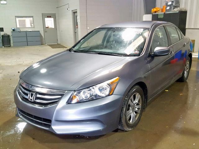 1HGCP2F46CA125907 - 2012 HONDA ACCORD LXP GRAY photo 2