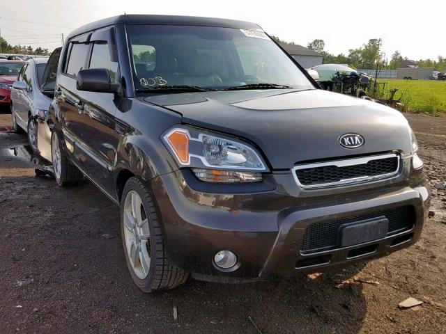 KNDJT2A21B7301412 - 2011 KIA SOUL + GRAY photo 1