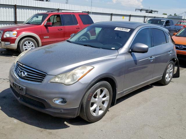 JN1AJ0HR0AM751813 - 2010 INFINITI EX35 BASE GRAY photo 2
