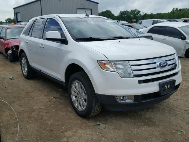 2FMDK3JC0ABB76810 - 2010 FORD EDGE SEL WHITE photo 1