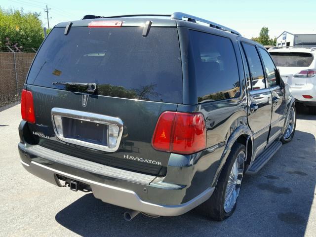 5LMFU27RX3LJ21774 - 2003 LINCOLN NAVIGATOR Жасыл фото 4