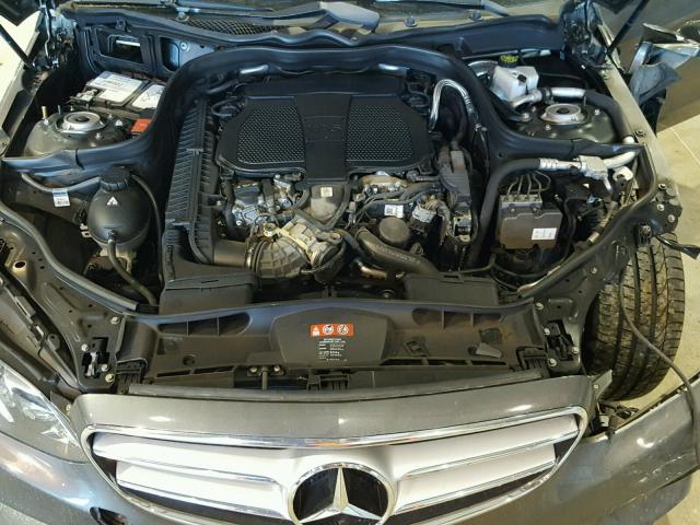 WDDHF5KB0EA814900 - 2014 MERCEDES-BENZ E 350 GRAY photo 7