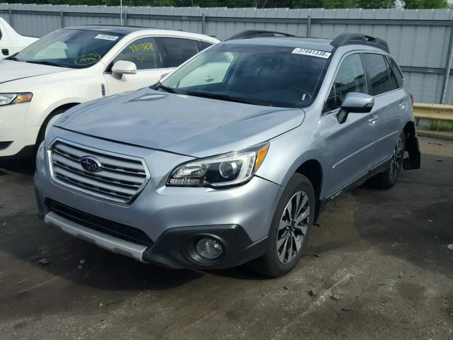 4S4BSEKC2H3260218 - 2017 SUBARU OUTBACK 3. SILVER photo 2