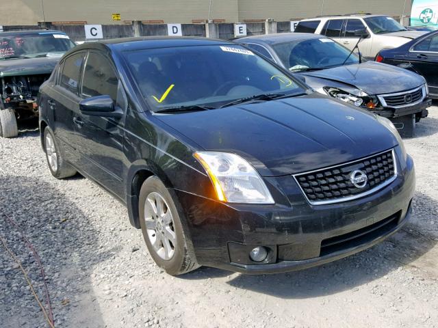 3N1AB61E38L656948 - 2008 NISSAN SENTRA 2.0 BLACK photo 1