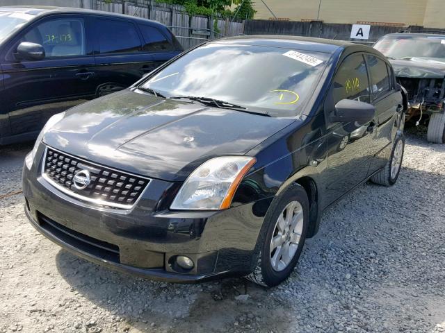 3N1AB61E38L656948 - 2008 NISSAN SENTRA 2.0 BLACK photo 2